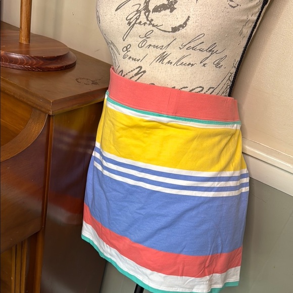 Crown & Ivy Multicolor Striped Skort NWT - Picture 6 of 8